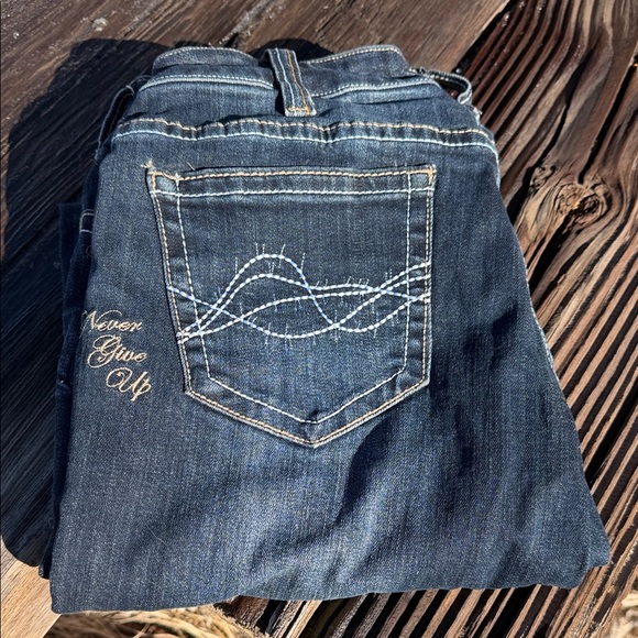 Cowgirl Tuff Denim - Cowgirl Tuff “Lisas Legacy Dark” 28x35